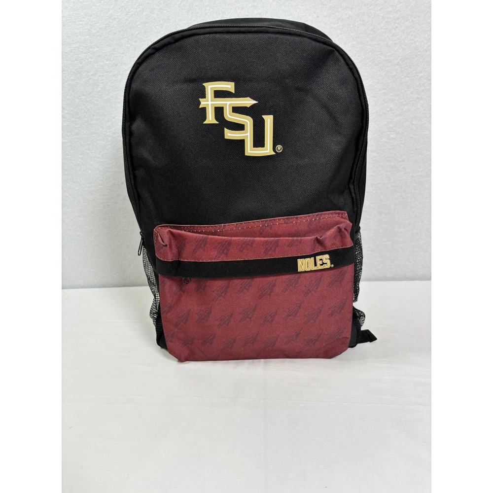 FOCO Florida State University FSU Seminoles Backpack Black Garnet REL0720-00001
